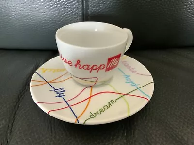 ILLY LIVE HAPPilly BLUE Art Collection 2 ESPRESSO RARE VGC Numbered 66Y • £39.99