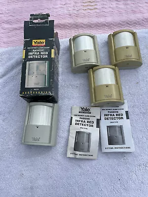 Yale Alarm PIR - Set Of Four HSA510 Wireless PIR Detectors  • £9