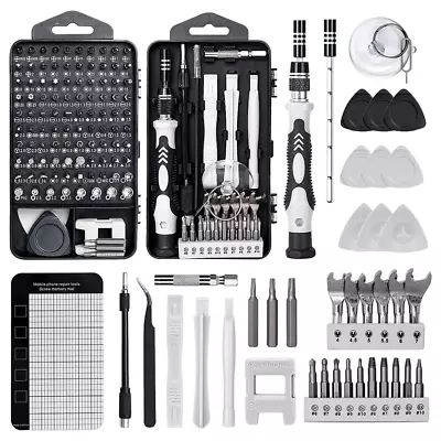 138 Pcs Professional Toolkit Electronics Smartphone Computer Tablet Repair Set • $29.99