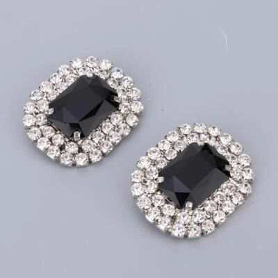 £9.24 • Buy Fashion Decorative Shoe Buckle Appliques Crystal Rhinestone