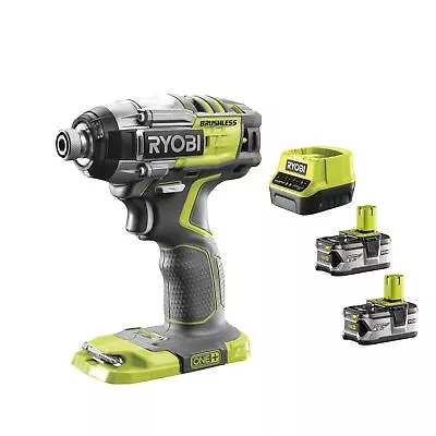 Ryobi R18IW3-0 Impact Wrench Battery 18V ONE+ 1/2  Quadro 400Nm 2x4.0 Ah • $890.99