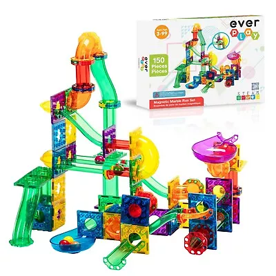 EverPlay 150 Piece Marble Run Magnetic Building Toys EPG150 • $39.99