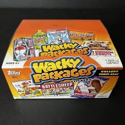 2013 Wacky Packages Ans10 Sealed Display Box (24pks/10 Stickers) Sketch Magnets • $53.97