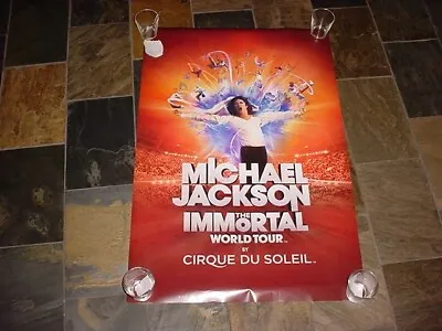 UnusedNMIM Michael Jackson POSTER (24x36) Immortal World Tour Cirque Du Soleil • $19.99