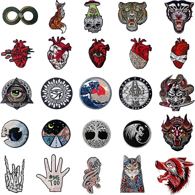 $2.99 • Buy IRON ON PATCHES FASHION EMBROIDERED PATCH Transfers Badge Appliques Gifts Unique