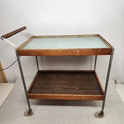 Salton Hotable Hotray Mayfair Two Tier Heated Serving Cart H-158S Vintage 1960's • $299.95