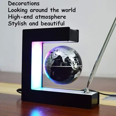 £35.99 • Buy Magnetic Levitating Globe Electronic Floating Maglev Lamp Rotation Decoration