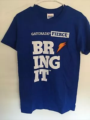 RARE! Gatorade Fierce Bring It  7-11 Promo Employee Shirt Size S • $29.99