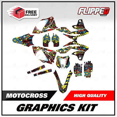 Kawasaki KXF250 2013 2014 2015 2016 Graphics Kit Motocross Decals Stickers • £64.99