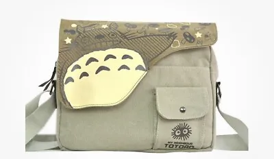 UK My Neighbor TOTORO Fashion Canvas Shoulder Messenger Bag Brand New • £18