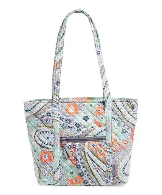 Vera Bradley Small Vera Tote Citrus Paisley Purse-NWT-MSRP $90 • $48.99