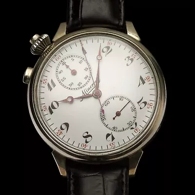 Swiss Watch Chronograph Minerva Vintage Collectible Antique Swiss Marriage Watch • $1650