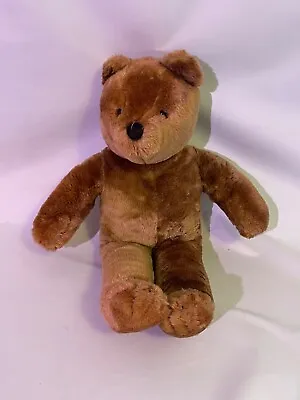 Vintage Aldon Heart Co Inc Teddy Bear 24” Long Brown Plush • $43.33