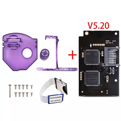 For SEGA DreamCast VA1 Host GDEMU V5.20 Black Golden SD Card Extension Adapter • $151.71