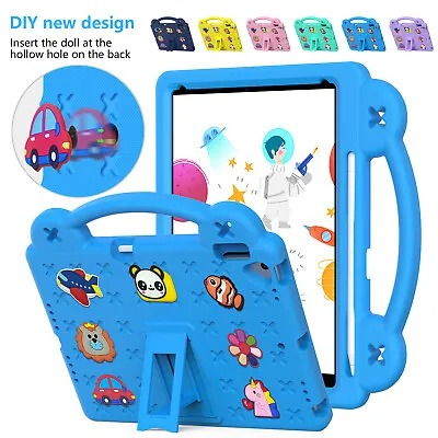 $13.52 • Buy Kids Cute EVA Stand Tablet Case For IPad 10th 9th 8th 5th Air 5 Pro 11 Mini 6 5