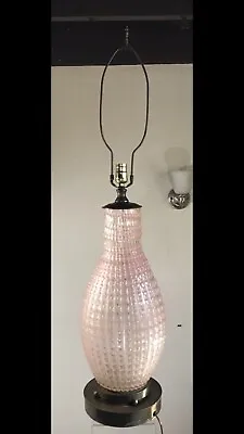 Vintage Murano Glass Lamp Barovier Toso Segmentati Htf. • $800