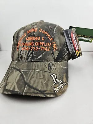 Vintage Remington Camo Hunting Pineville Mining Logging Supply Trucker Hat Cap • $23