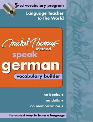 Michel Thomas German Vocabulary Builder: 5-CD Vocabulary Program (Michel Tho... • $104.06