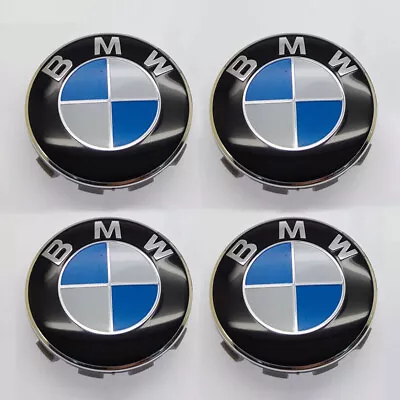 4Pcs 68mm Fit For BMW Wheel Rim Cover Hub Center Caps Logo Emblem 36136783536 • $10.99