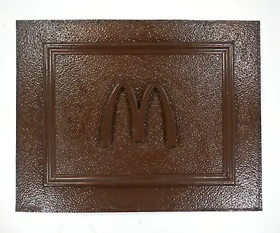 Vintage 24 X 36  Mcdonald's Brown Wall Panel/plaque From Restaurant Collector's • $184.99