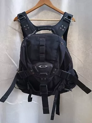 Vintage Oakley ICON Black Tactical Backpack Laptop Divider • $95