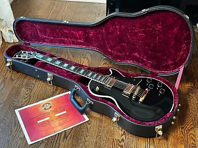$2850 • Buy 2006 Gibson Custom - Custom Shop Les Paul BLACK W/ Ebony Fingerboard