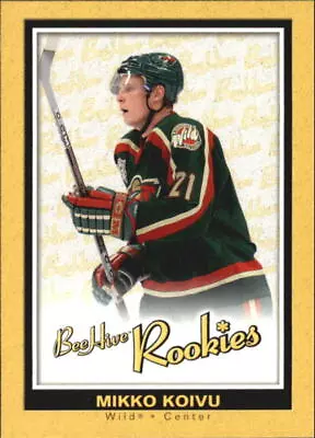 2005-06 Beehive Wild Hockey Card #145 Mikko Koivu RC • $5