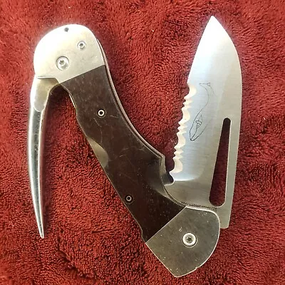 Myerchin Generation 2 Captain Rigging Knife Serrated Blade Marlinspike • $39.95