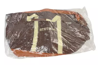 $49.99 • Buy Vintage Stetson NEW OLD STOCK Canvas Duffel Bag