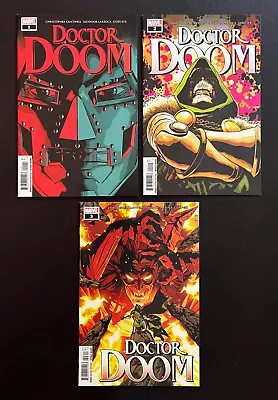 DOCTOR DOOM #1 2 3 Hi-Grade Lot Mephisto Fantastic Four Marvel Comics 2019 • $19.99