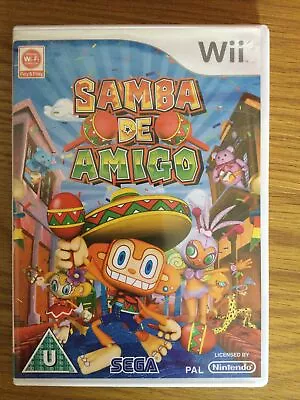 Samba De Amigo (Nintendo Wii 2008) Free UK Postage • £4.99