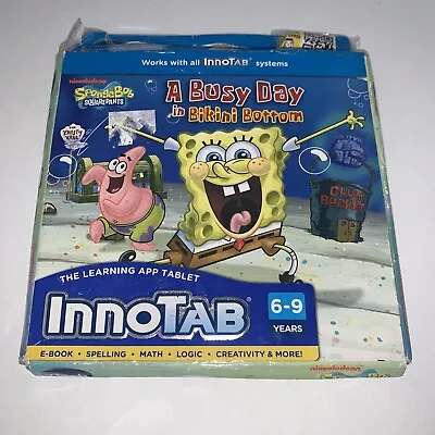 VTech InnoTab Software SpongeBob Square Pants • $13.99