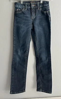 JUSTICE Blue JEANS Girls 10 Slim Midrise Skinny • $8.99