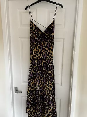 Zara Women Lepart Print Dress • £20