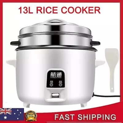 13L Commercial Rice Cooker Restaurant Hotel Rice Cooker Steamer Non-Stick Pots • $109.99