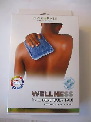 Invigorate Meridian Point Wellness Gel Bead Body Pad Hot Cold Therapy *NEW • $17