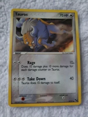 $1.29 • Buy Tauros - 5/17 - Holo Promo MP Pokemon Pop Series 2 Pokemon TCG Card 