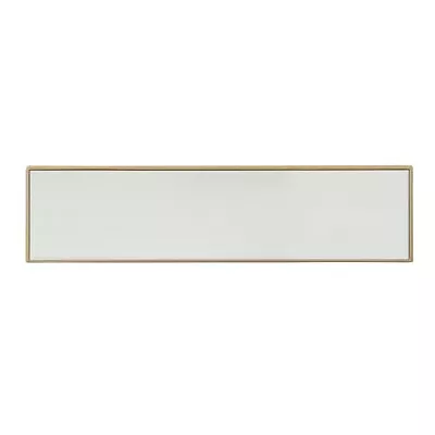 Pemberly Row Contemporary 4-Door Wood Credenza In Gold And Mirror • $1329.92