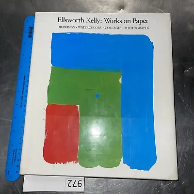 Ellsworth Kelly : Works On Paper Hardcover Diane Upright 1987. • $59.95