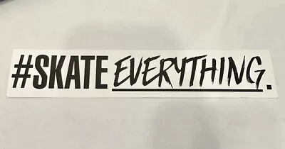 Vintage #Skateeverything. Skateboarding Sticker • $12.95