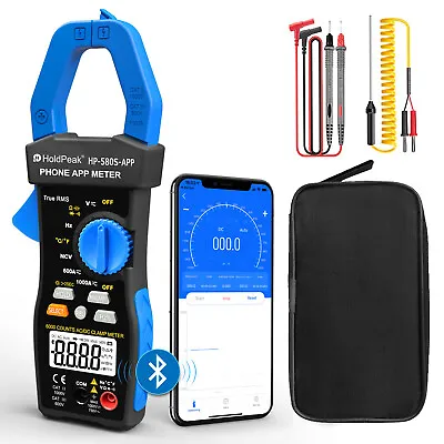 Digital Multimeter Tester 600A/1000A AC DC Current Clamp Meter TRUE-RMS NCV Test • $47.99