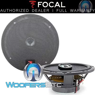 Focal 165ca1 6.5  2way Aluminum Tweeters Coaxial Speakers & Grills Car Audio New • $139.99