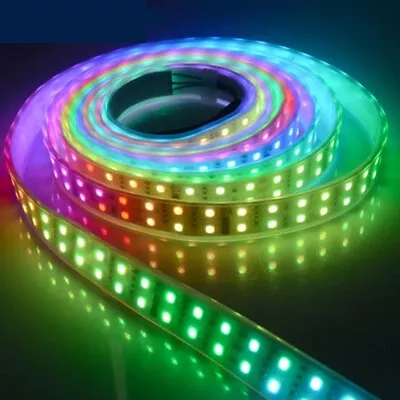 LED Strip Lights 1-10M 5050 RGB Color Changing Tape Cabinet Kitchen TV Lighting • £31.09