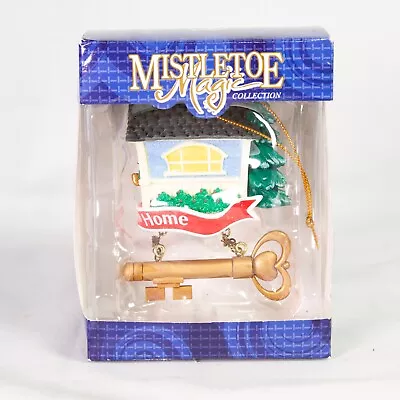 Mistletoe Magic Collection New Home Key Christmas Ornament  In Box 3  Home • $7.60