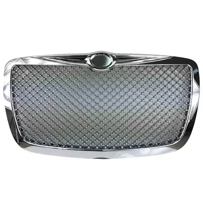 For Chrysler 300C Grille Sports Grill Grille Front Grill Without Emblem Chrome • $335.04