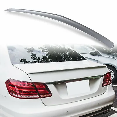 Painted 792 Palladium Silver Rear Trunk Spoiler For Mercedes Benz W212 Sedan • $119.99