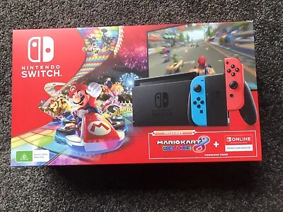 Brand New Nintendo Switch (2019 Model) With Mario Kart 8 Deluxe ⭐️⭐️ • $550