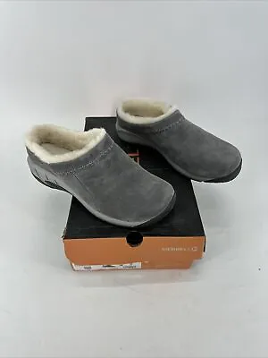 Merrell Women's Encore Ice 4 Slip-On Mules Clogs Shoes Charcoal Size 10 W/ Box • $53.99