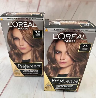 L'Oreal Paris Preference Luminous Colour Full Of Reflects -7.0 Vienna Blonde • £16.95