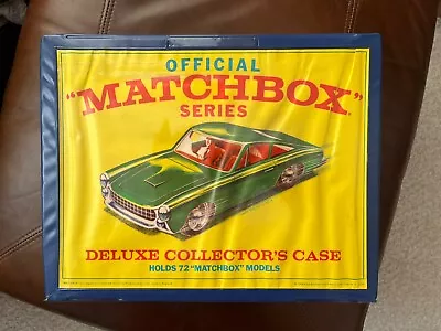 Vintage Matchbox Series Deluxe Collectors Case 1968 Holds 72 Cars • $45.99